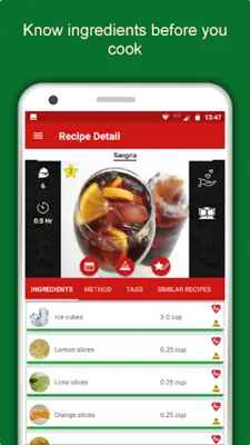 Spanish Recipes android App screenshot 10