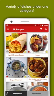 Spanish Recipes android App screenshot 11