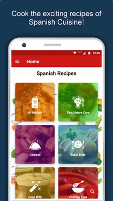 Spanish Recipes android App screenshot 14