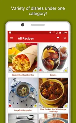 Spanish Recipes android App screenshot 3