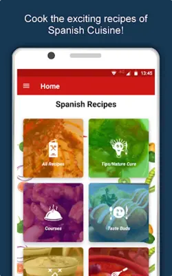 Spanish Recipes android App screenshot 6